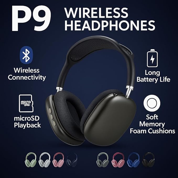 AUDIFONO P9 - NEGRO