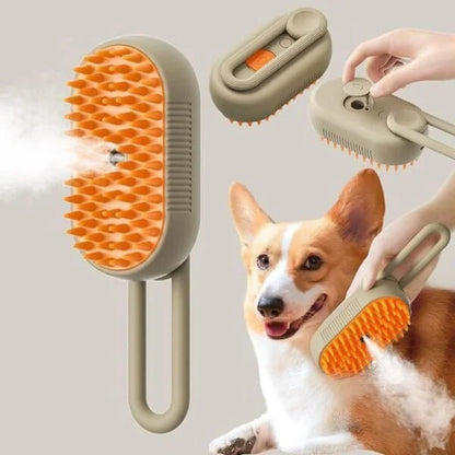 CEPILLO A VAPOR RECARGABLE, PARA MASCOTAS