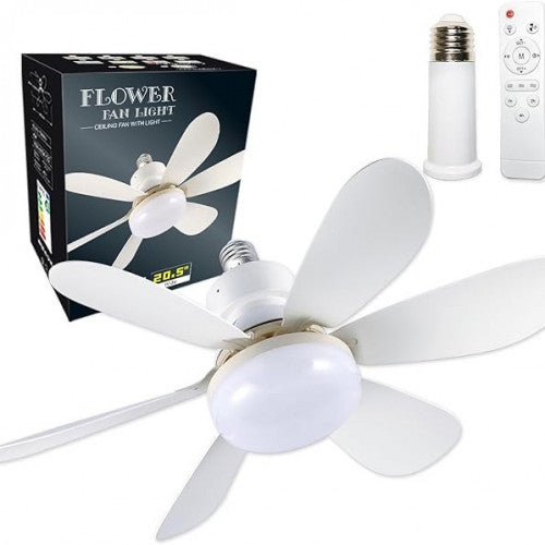 VENTILADOR DE TECHO CON LÁMPARA 40W