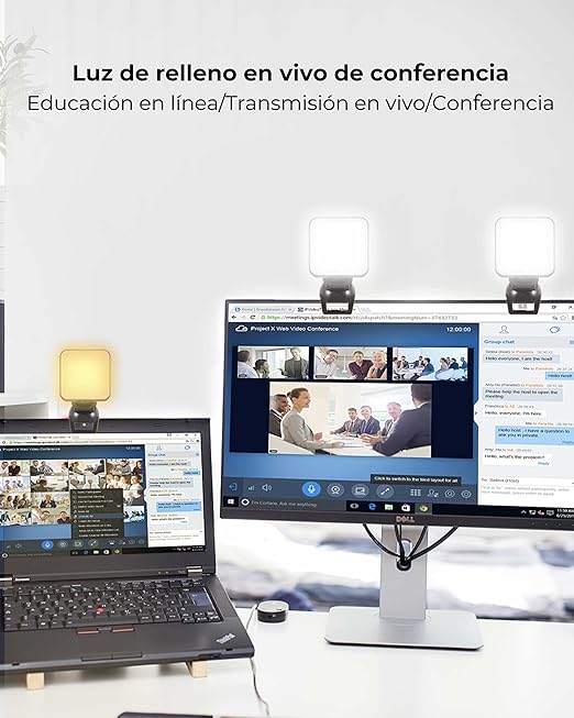 LUZ DE VIDEO LED PARA FOTOS Y VIDEO QX-f1