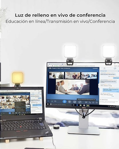 LUZ DE VIDEO LED PARA FOTOS Y VIDEO QX-f1
