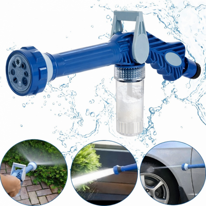 🚿 PISTOLA DE AGUA MULTIFUNCIÓN 8 EN 1