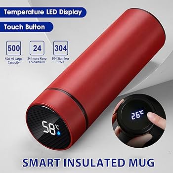 TERMOS FLASK 500 ML LED